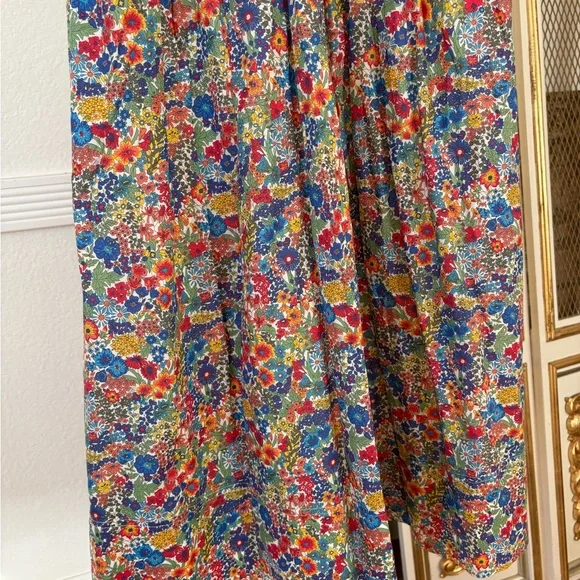 J.Crew Collection Tall Floral Belted Sheath Dress – Size 10 Tall - Picture 6 of 11